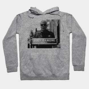 BLACK BOURDAIN PUNK ROCK PLEACE Hoodie